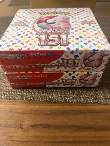 ポケモンカード　ポケカ　151    2BOX シュリンク付