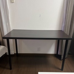 【お話し中】IKEA LINNMON テーブル　黒