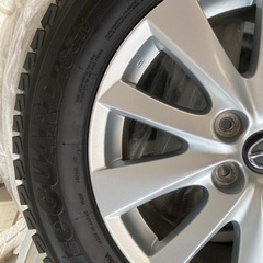 CX-5アルミホイール(純正) スタッドレスタイヤバリ溝4本セット