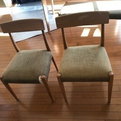 momo naturalモモナチュラル　ダイニングテーブルセット　京都市内は配送します　値段交渉お伺いします