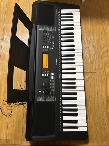 ヤマハ　電子ピアノ　PSRー363 美品、一旦受け付け停止。
