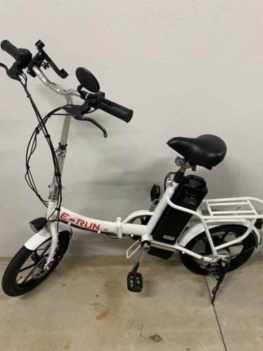 E run フル電動自転車 モペット