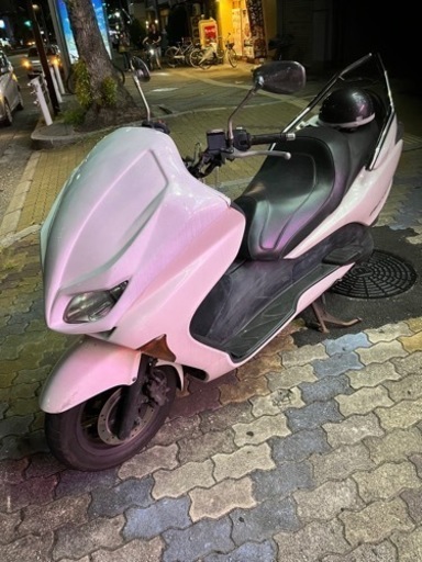 【HONDA フォルツァ】mf08 実働車ホワイト　自賠責付き　大人カスタム