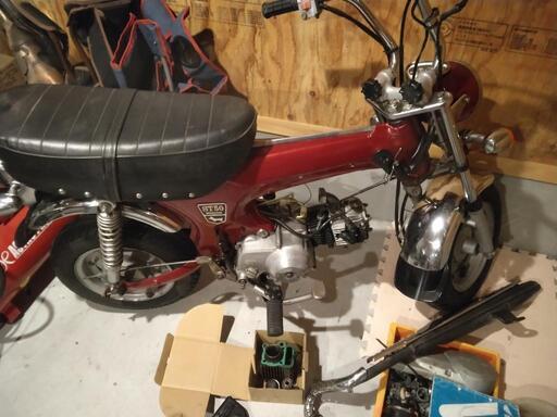 値下げ！レストアや部品取りに！　ホンダDAX　AB26　スクーター以外なら交換交渉あり！　山口県より
