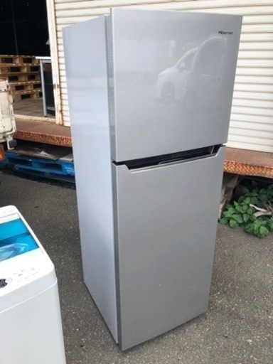 福岡市内配送無料　HR-B2301 冷蔵庫 シルバー [2ドア /右開きタイプ /227L]