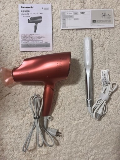 リファストレートアイロンとナノケアドライヤー メーカー別比較