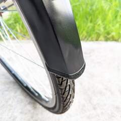 カゴ付きクロスバイク　27インチ　DORACO CROSS（ドラコクロス）　6段変速　オートライト　美品