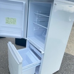 福岡市内配送無料　シャープ ２ドア冷凍冷蔵庫 SJ-14E3-KW