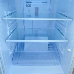 福岡市内配送無料　シャープ ２ドア冷凍冷蔵庫 SJ-14E3-KW