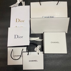 CHANEL Dior ショップバッグ　ギフトボックス　アイシャ...