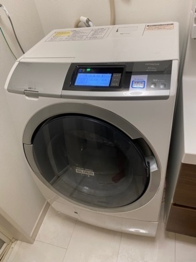【格安】HITACHI ドラム式洗濯機 10kg （乾燥6kg）