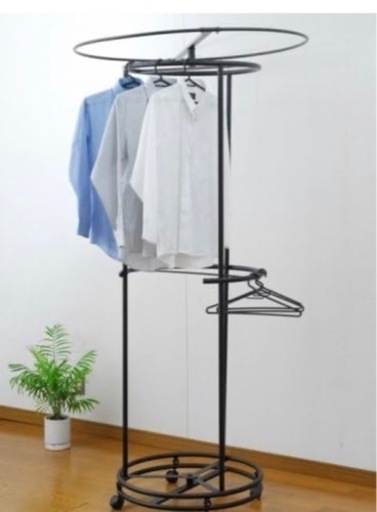 ハンガーラック ラック 回転式 楽天市場】総耐荷重100kg 頑丈回転