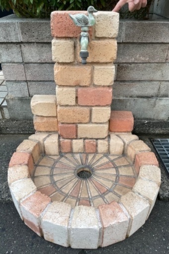 水栓柱と洗い場セット