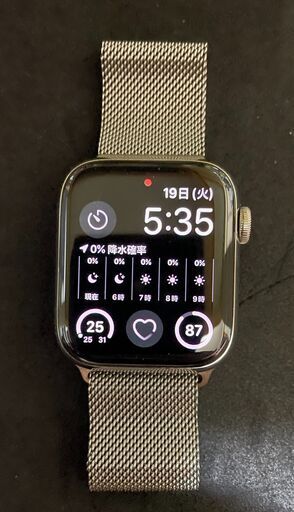 Apple Watch Series 6（GPS + Cellularモデル）44mm ステンレススチールケース