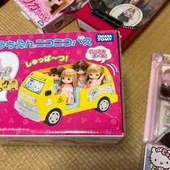 リカちゃん人形 5体  ようちえんバス ドレスセット