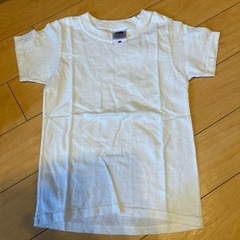 白Tシャツ　110 未使用