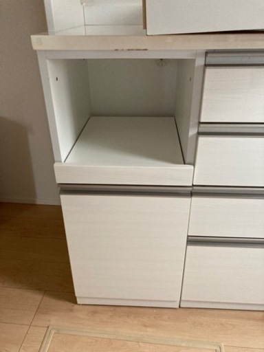 ♦️ニトリ b0227 キッチンボード 食器棚 ブラック 10♦️ | リユース 
