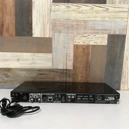 即日受渡❣️SONY Blu-ray/DVDレコーダー3番組同時録画可能27500円