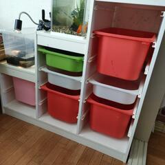 【ネット決済】IKEA　かわいい収納シェルフ　子供部屋　W100...