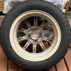 14インチ　22年製スタッドレスタイヤ155/65/R14＆アルミホイール