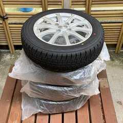 14インチ　22年製スタッドレスタイヤ155/65/R14＆アルミホイール