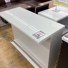 KI-59【新入荷 リサイクル品】ニトリ パース2 BARカウンター 白