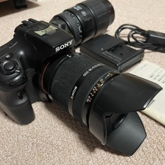 SONY α57 一眼レフカメラ＋純正セットレンズ2本 SONY α57 SLT-A57Y ダブルズームレンズキット 価格比較 - 価格.com