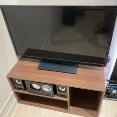 液晶テレビ32型【TOSHIBA製】※外付けSSD、重低音スピー...