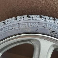 「決まりました」スバル純正ホイール付きスタッドレスタイヤ17インチ
