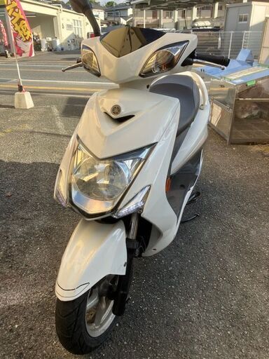 実働　シグナスX　125   RKRSE　白　インジェクション　Fタイヤ新品　福岡南区
