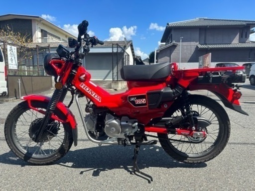 【小型MT通勤通学、遊びにも!!✨】在庫有◎新古車551km 綺麗なハンターカブ125が入庫しました!!