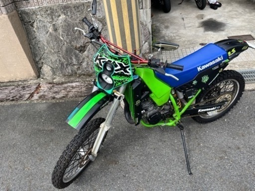 Kawasaki カワサキ　kx125 モトクロス　レース車両　公道化　kx125g