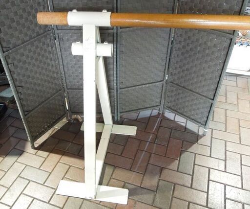 Chacott バレエ レッスン スタンド(2台) バー(2本) 幅約300cm Chacott バレエ レッスン スタンド(2台) バー(2本) 幅約300cm