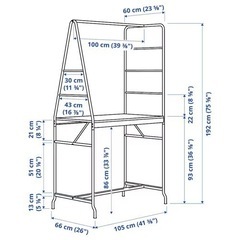 カウンターテーブル　椅子　フック　ライト