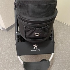 Air buggy for dog  SMサイズ ブラック ペットバギー (ペット キャリー)