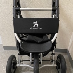 Air buggy for dog  SMサイズ ブラック ペットバギー (ペット キャリー)