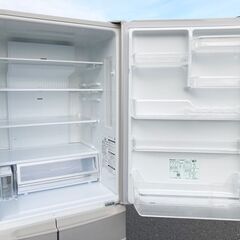 札幌◇Panasonic エコナビ搭載 406L 冷凍冷蔵庫◇ワンダフルオープン 
