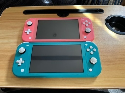【お値下げ可】Nintendo Switch Lite 2台セット(ターコイズ＆コーラル)