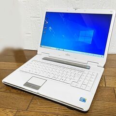 富士通 LIFEBOOK 15.6型 ノートパソコン Windo...