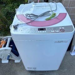 息子の引っ越しで、出た洗濯機。