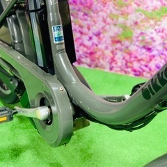 ❷5637子供乗せ電動アシスト自転車ブリヂストン20インチ良好バッテリー