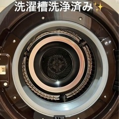 シャープ 【ヒートポンプ乾燥機能付き】 ドラム式洗濯乾燥機2014年製
