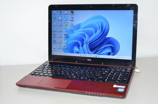 中古良品ノートパソコン Windows11+office 爆速SSD240GB NEC LS150/M Celeron-1000M/メモリ4GB/15.6インチ/USB3.0/WEBカメラ/HDMI/無線内蔵