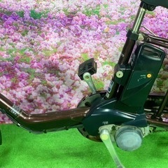 ❸5631子供乗せ電動アシスト自転車Panasonic20インチ良好バッテリー