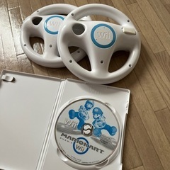【決定】Wii マリオカートソフト＋リモコン専用ハンドル2個