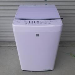 ハイセンス　全自動電気洗濯機　5.5kg　HW-G55E5KP