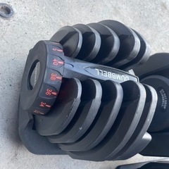 DUMBBELL　可変式ダンベル 片方40kg 2セット