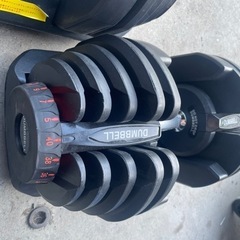 DUMBBELL　可変式ダンベル 片方40kg 2セット
