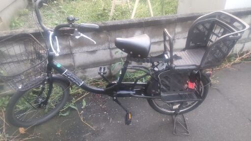 【9月30日まで】　20インチ自転車　子供用イス付き