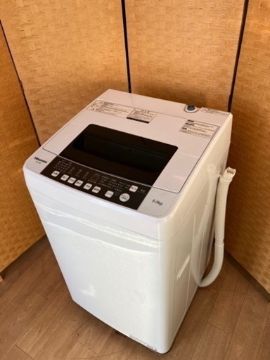 予約販売 【引取】Hisense ハイセンス 5.5kg 全自動洗濯機 HW-T55C